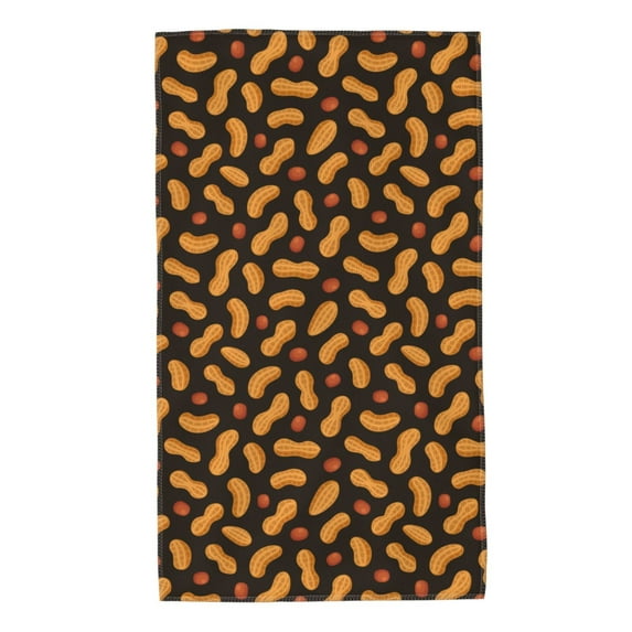 Pofeuu Peanuts5 Print Hand Towel 27.5" x 16" Soft Absorbent Towel for Bathroom SPA Gym Hotel