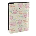 thumbnail image 1 of Pofeuu Pigs Sleep Print Travel Document Organizer Passport Holder Men Women for Family (6.5 in x 4.5 in),Wallet Holder Credit Card Clutch Bag Case, 1 of 5