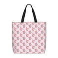 thumbnail image 1 of Pofeuu Pink Disco Ball Print Tote Bag for Women,Hobo HandBags with Zipper,Large Capacity Casual Shoulder Handbags with Inner Pockets, 1 of 7