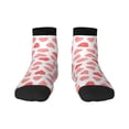 thumbnail image 1 of Pofeuu Pink Hearts1 Print 30cm Socks, Adult Running Hiking Socks for Youth and Adult, 1 of 7