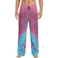 thumbnail image 1 of Pofeuu Pink Shark Pool Fantasy Print Men's Pajama Pants, Soft Lounge Pajama Pants with big pockets for Men Plaid Pj Bottoms-Large, 1 of 6