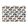 thumbnail image 1 of Pofeuu Pirate Hats Print Flannel Doormats Rug16"x24"Rug Washable Doormats Indoor Outdoor Rugs for Layered Front Door Mats, Porch, Kitchen, Entryway, 1 of 7