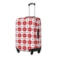 thumbnail image 1 of Pofeuu Plaid Heart Print Luggage Suitcase Cover Protector Luggage Washable Covers Aesthetic for 18/24/28/32 inch Luggage（No luggage included）-Medium, 1 of 7