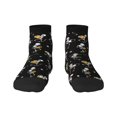 thumbnail image 1 of Pofeuu Playing Music Skeletons Print 30cm Socks, Adult Running Hiking Socks for Youth and Adult, 1 of 7
