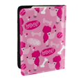thumbnail image 1 of Pofeuu Poodle Dog Print Travel Document Organizer Passport Holder Men Women for Family (6.5 in x 4.5 in),Wallet Holder Credit Card Clutch Bag Case, 1 of 5