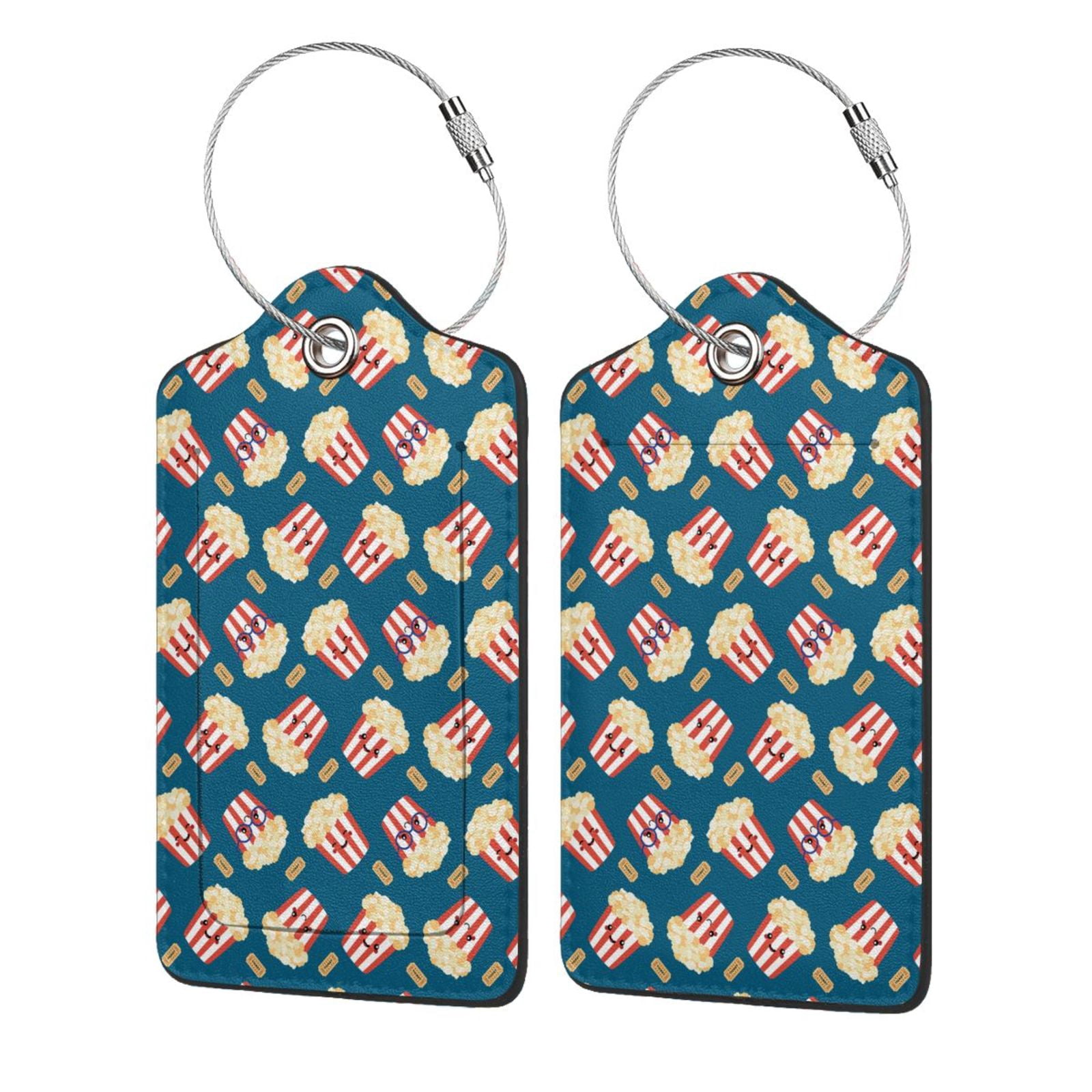 Popcorn Print Pattern Luggage Cover Protector