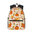 thumbnail image 1 of Pofeuu Pumpkin Fall Pears Print Laptop Backpack Travel Canvas Backpack for School Lightweight and Comfortable Backpack College Backpack Schoolbag, 1 of 6