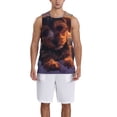 thumbnail image 1 of Pofeuu Puppy Lying On A Cloud Print Basketball Jersey, Shirts for Men Youth Basketball Jersey Crew Neck-X-Large, 1 of 6