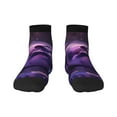 thumbnail image 1 of Pofeuu Purple Hippo In Water Print 30cm Socks, Adult Running Hiking Socks for Youth and Adult, 1 of 7