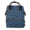 thumbnail image 1 of Pofeuu Question Marks Print Diaper Bag Backpack, Multifunction Travel Pack Maternity Baby Changing Bags, Large Capacity, Waterproof, 1 of 6