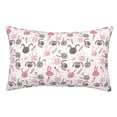 thumbnail image 1 of Pofeuu Rabbit And Carrot Print Polyester Microfiber Plush Pillowcases, Super Soft and Cozy Pillow Case Covers with Envelop Closure（Pillow core not included）-20"x30", 1 of 6