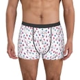 thumbnail image 1 of Pofeuu Rabbit Eating Print Men’s Boxer Briefs, Moisture-Wicking Underwear, Regular,Trunk-Small, 1 of 5