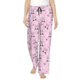 thumbnail image 1 of Pofeuu Rabbit Face Print Women's Fashion Pajama Pants with Pockets Comfy Drawstring Sleep Lounge Bottoms-Medium, 1 of 6