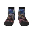 thumbnail image 1 of Pofeuu Rainbow Astronaut Space Landscape Print 30cm Socks, Adult Running Hiking Socks for Youth and Adult, 1 of 7