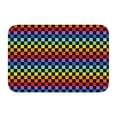 thumbnail image 1 of Pofeuu Rainbow Chequerboard Print Hem Mat 40x60 - Multipurpose Doormat for Indoor & Outdoor Use - Welcome Your Guests with our Entrance Mat, 1 of 6