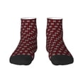 thumbnail image 1 of Pofeuu Red Buffalo Plaid Merry Christmas Print 30cm Socks, Adult Running Hiking Socks for Youth and Adult, 1 of 7