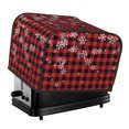 thumbnail image 1 of Pofeuu Red Buffalo Plaid Print Toaster Cover 4 Slice, Bread Dust Cover & Fingerprint Protection, Kitchen Small Appliance Covers(Toaster Cover), 1 of 7