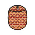 thumbnail image 1 of Pofeuu Red Cars Print Silicone Pot Mat Mitten With Hanging Loop Heat Resistant Oven Mitts Non-Slip Bbq Baking Smoking Potholders, 1 of 7
