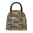 thumbnail image 1 of Pofeuu Retro Excavator Print Lunch Bag for Adult Insulated Lunch Box,Leakproof Cooler Food Lunch Containers Reusable High Capacity Lunch Tote Bags-One Size, 1 of 6