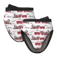 thumbnail image 1 of Pofeuu Retro Train Print Thickened Mini Silicone Oven Mitts Heat Resistant, Rubber Oven Mitt Gloves, Finger Pinch Grips, Pot Holder, Silicone Potholder, 1 of 7