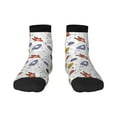 thumbnail image 1 of Pofeuu Rocket Planets Print 30cm Socks, Adult Running Hiking Socks for Youth and Adult, 1 of 7