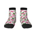 thumbnail image 1 of Pofeuu Rose Flowers Print 30cm Socks, Adult Running Hiking Socks for Youth and Adult, 1 of 7
