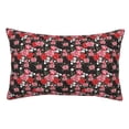 thumbnail image 1 of Pofeuu Rose Flowers Print Polyester Microfiber Plush Pillowcases, Super Soft and Cozy Pillow Case Covers with Envelop Closure（Pillow core not included）-14"x20", 1 of 6