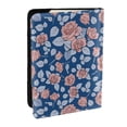 thumbnail image 1 of Pofeuu Rose Flowers Print Travel Document Organizer Passport Holder Men Women for Family (6.5 in x 4.5 in),Wallet Holder Credit Card Clutch Bag Case, 1 of 5