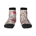 thumbnail image 1 of Pofeuu Rose Mix Leopard 4 Print 30cm Socks, Adult Running Hiking Socks for Youth and Adult, 1 of 7