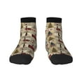 thumbnail image 1 of Pofeuu Rustic Plaid Forest Lodge Print 30cm Socks, Adult Running Hiking Socks for Youth and Adult, 1 of 1