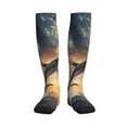 thumbnail image 1 of Pofeuu Sailing Dancing Dolphin Print Compression Socks for Women & Men Circulation - Best Support for Nurses,Running,Athletic,Sports, 1 of 7