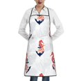 thumbnail image 1 of Pofeuu Sea Horse And Corals1 Print Aprons with Pockets, Cute Aprons for Kitchen, Cooking, Server, Barber, Chef Apron, 1 of 7