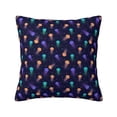 thumbnail image 1 of Pofeuu Sea Jellyfish Print Double-sided plush pillowcase Square Throw Pillow Covers Pillows Cover for Living Room Bedroom Sofa Couch Cushion Cover（No pillow core）-20"x20", 1 of 7