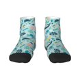 thumbnail image 1 of Pofeuu Sea Life Print 30cm Socks, Adult Running Hiking Socks for Youth and Adult, 1 of 7