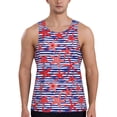 thumbnail image 1 of Pofeuu Sea Stars Print Men's Workout Tank Tops Sleeveless Muscle Gym Shirt Quick Dry-Medium, 1 of 7