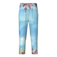 thumbnail image 1 of Pofeuu Sea and Fish Print Teenagers' Pajama Pants, Soft Lounge Pajama Pants with big pockets for Men Plaid Pj Bottoms-XS(5-6), 1 of 6
