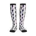 thumbnail image 1 of Pofeuu Seahorses and Hearts Print Compression Socks for Women & Men Circulation - Best Support for Nurses,Running,Athletic,Sports, 1 of 7