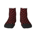 thumbnail image 1 of Pofeuu Sexy Red Lips Kiss Print 30cm Socks, Adult Running Hiking Socks for Youth and Adult, 1 of 7