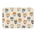 thumbnail image 1 of Pofeuu Shiba Head Face Print Hem Mat 40x60 - Multipurpose Doormat for Indoor & Outdoor Use - Welcome Your Guests with our Entrance Mat, 1 of 6