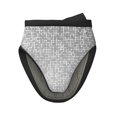 thumbnail image 1 of Pofeuu Silver Mosaic Print Thickened Mini Silicone Oven Mitts Heat Resistant, Rubber Oven Mitt Gloves, Finger Pinch Grips, Pot Holder, Silicone Potholder, 1 of 7