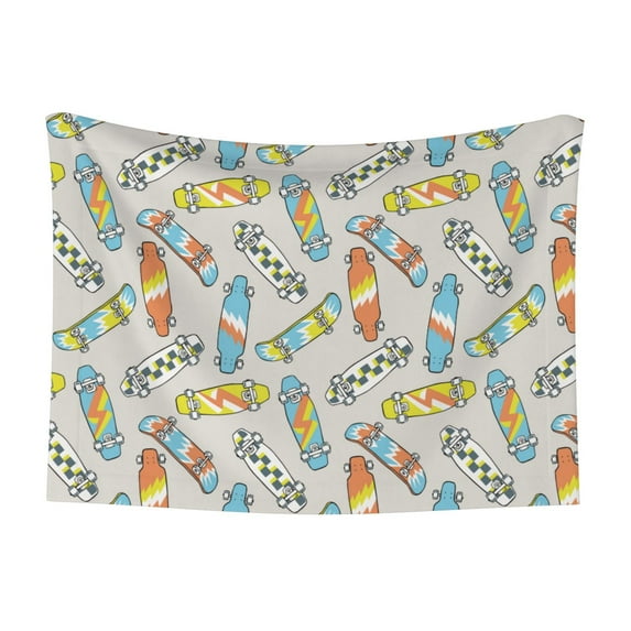 Pofeuu Skateboard Print Puppy Blanket,Dog Blankets,Pet Blanket Cozy Cat Blankets for Indoor Cats, Fuzzy Pet Blanket for Kitten Doggy Dog Blankets-Small