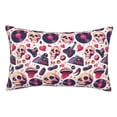 thumbnail image 1 of Pofeuu Skull lips record Guitar Print Polyester Microfiber Plush Pillowcases, Super Soft and Cozy Pillow Case Covers with Envelop Closure（Pillow core not included）-14"x20", 1 of 6