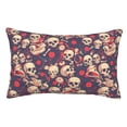 thumbnail image 1 of Pofeuu Skull rock music record Print Polyester Microfiber Plush Pillowcases, Super Soft and Cozy Pillow Case Covers with Envelop Closure（Pillow core not included）-20"x30", 1 of 6