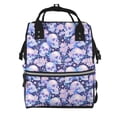 thumbnail image 1 of Pofeuu Skull star crystal Print Diaper Bag Backpack, Multifunction Travel Pack Maternity Baby Changing Bags, Large Capacity, Waterproof, 1 of 6