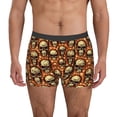 thumbnail image 1 of Pofeuu Skulls And Hearts Print Men’s Boxer Briefs, Moisture-Wicking Underwear, Regular,Trunk-Medium, 1 of 5
