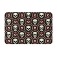 thumbnail image 1 of Pofeuu Skulls And Red Eyeballs Print Flannel Doormats Rug16"x24"Rug Washable Doormats Indoor Outdoor Rugs for Layered Front Door Mats, Porch, Kitchen, Entryway, 1 of 7