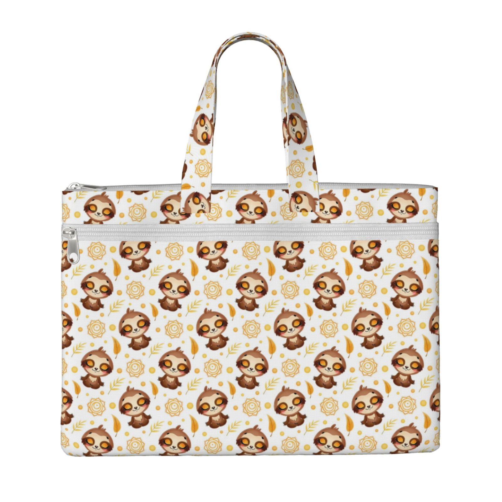 Pofeuu Sloth Yoga Print Laptop Bag Carrying - Computer Bag Laptop Case ...