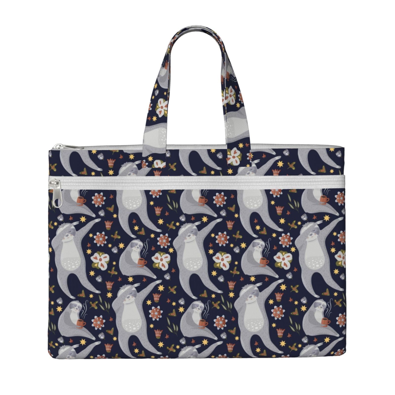 Pofeuu Sloths Dancing Print Laptop Bag Carrying - Computer Bag Laptop ...