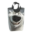 thumbnail image 1 of Pofeuu Smiling Polar Bear Print Laundry Basket, Laundry Hamper, Collapsible Laundry Baskets, Dirty Clothes Hamper, Waterproof with Foam Protected Aluminum Handles, 1 of 5