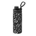 thumbnail image 1 of Pofeuu Snake Print 18oz Sports Insulated Kettle Stainless Steel Vacuum Water Bottle Leakproof Sport Flask, 1 of 7